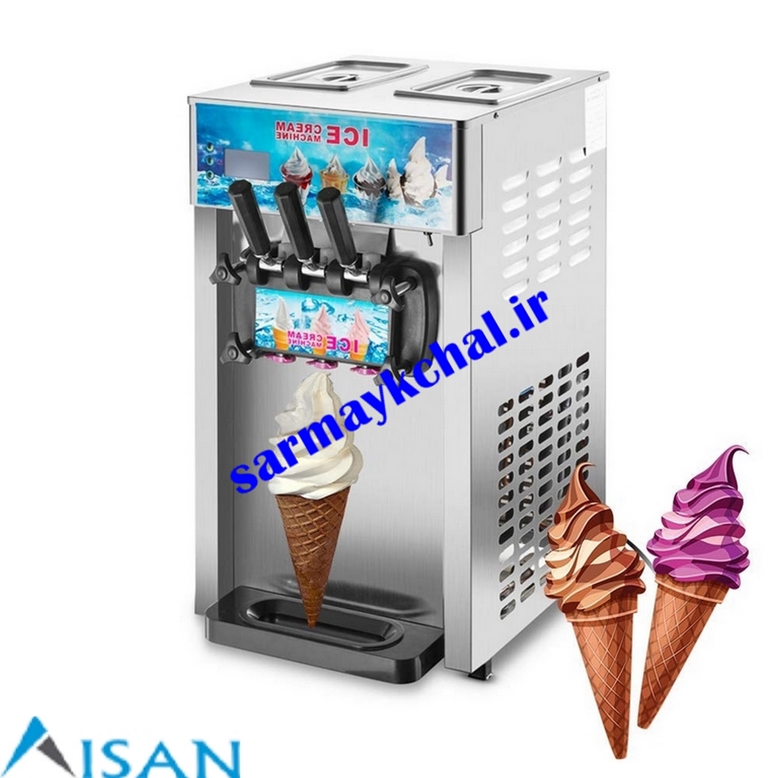 دستگاه بستنی ساز قیفی ارزان